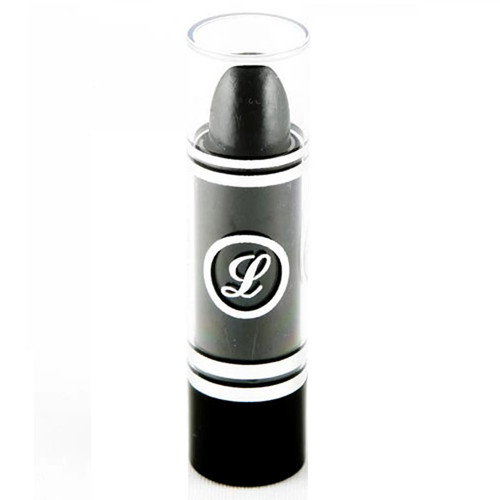 Black lipstick halloween - black,