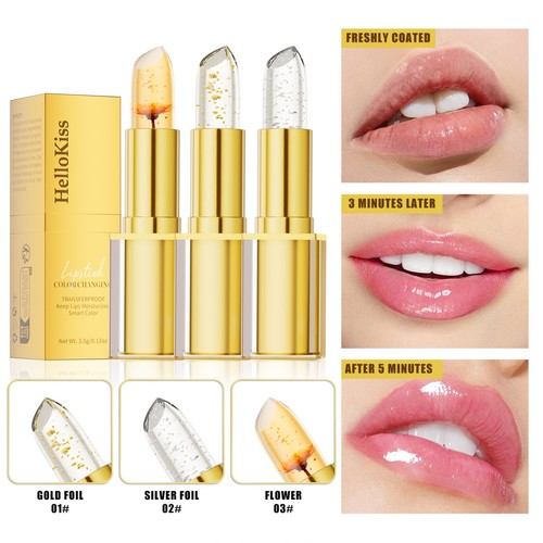 Colour changing lipstick - colour, ph