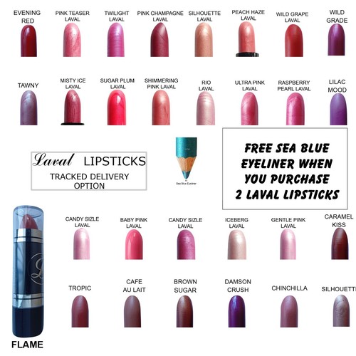 Laval moisturising lipsticks - laval, 2