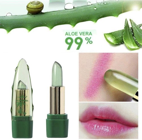 Colour changing lip balm aloe - balm,